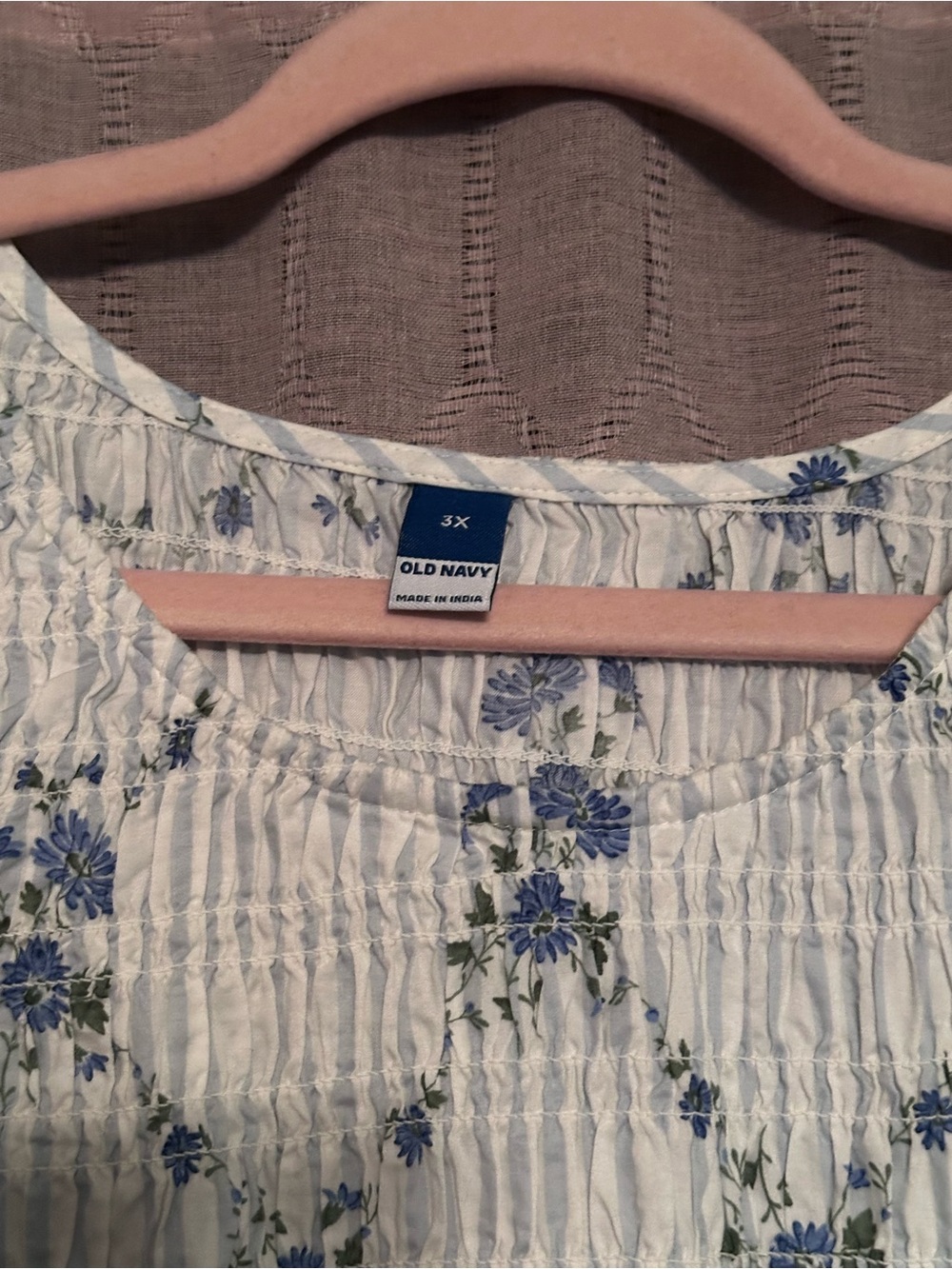 Old Navy Smocked Puff-Sleeve Flare Mini Dress - Picture 4 of 7